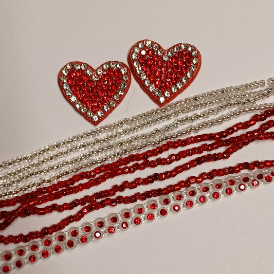 Heart Mini Bling Bag #1