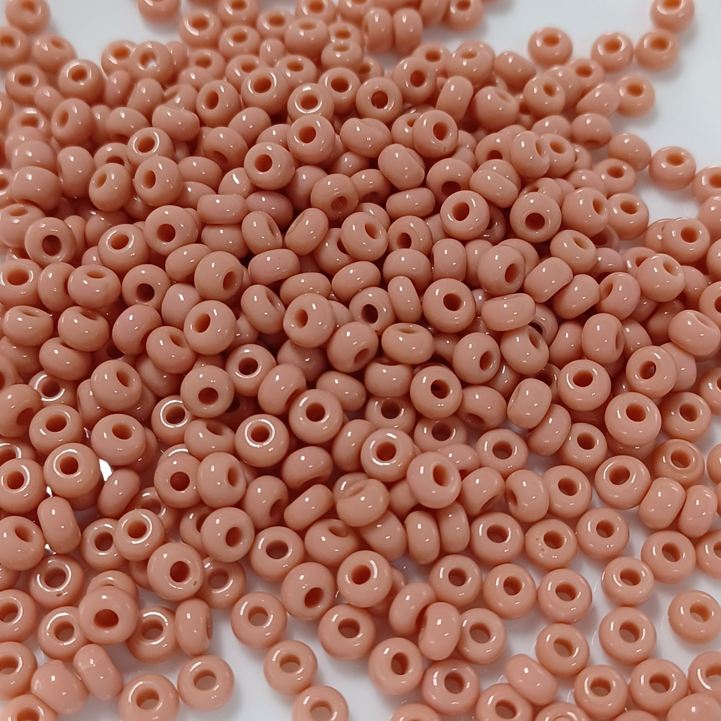 6/0 Pony Beads - Opaque Pink