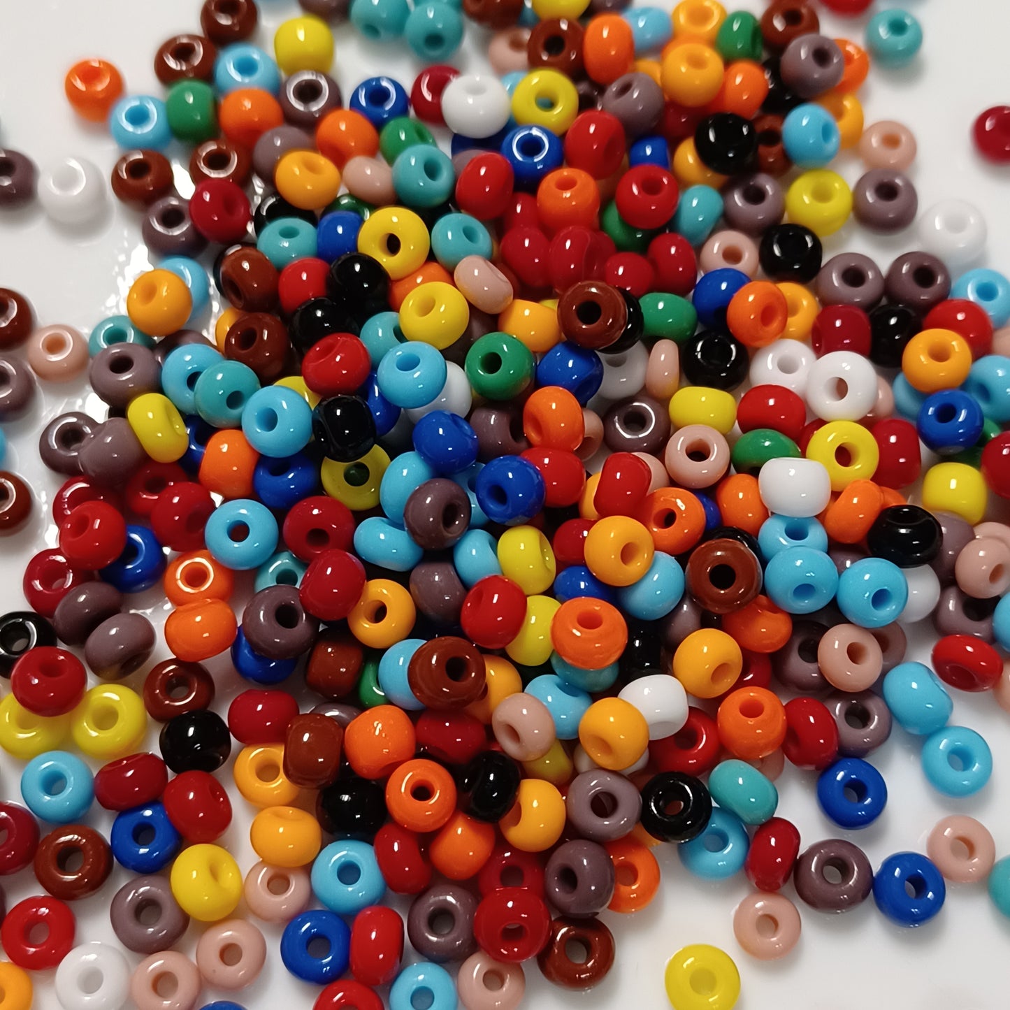 6/0 Pony Beads - Opaque Mixed