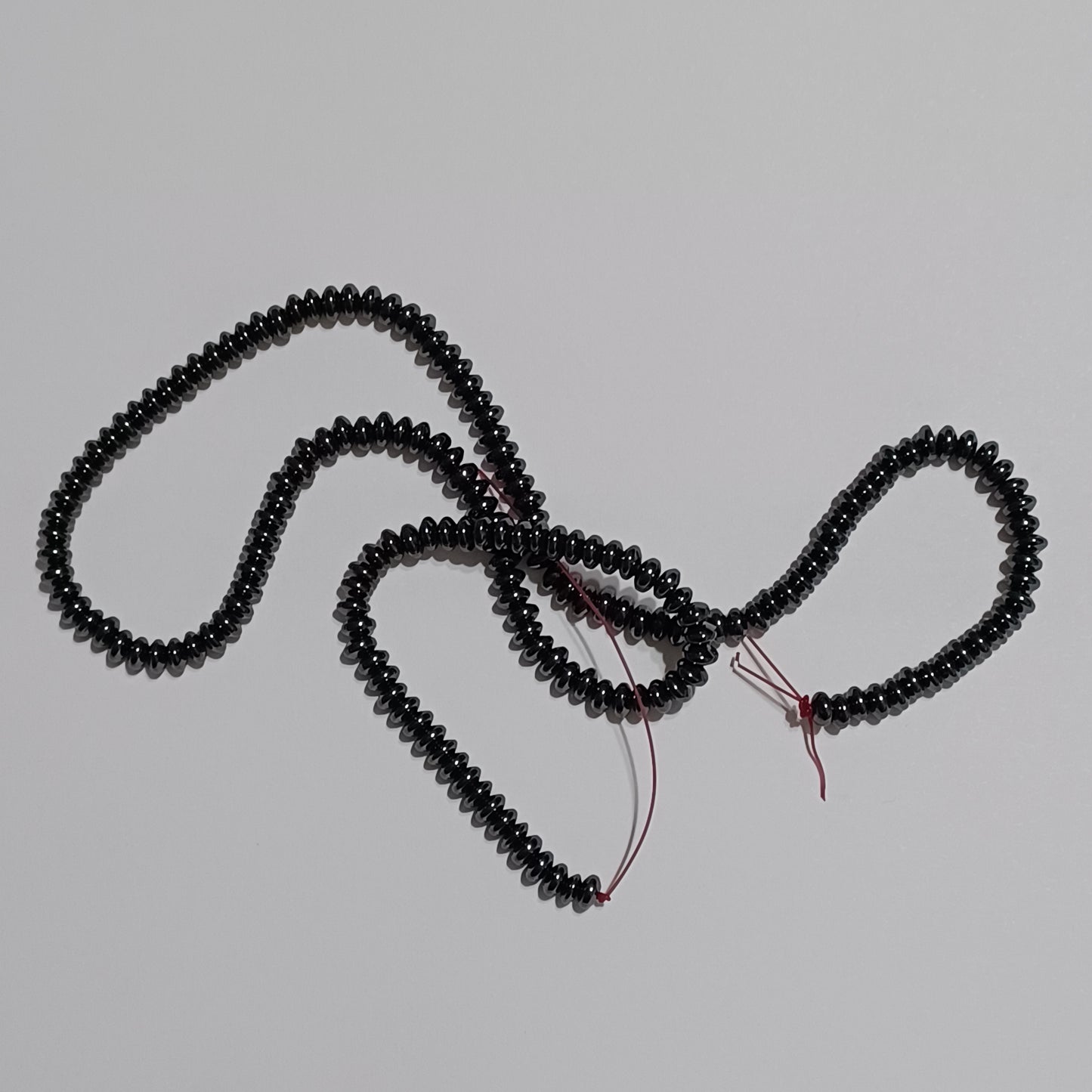 Hematite (manmade) 4mm Rondelle