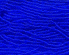 11/0 Czech Seed Beads, 1 Hank - Royal Blue Transparent