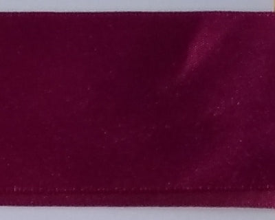 Satin Ribbon - Burgundy - 1 1/2"