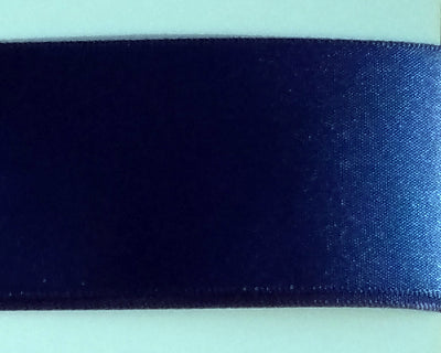 Satin Ribbon - Navy Blue - 1 1/2"