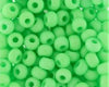 6/0 Pony Beads - Neon Opaque Green