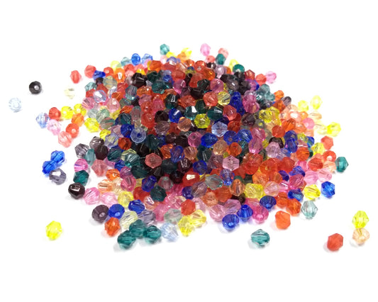 Acrylic Bicones - 4mm