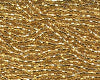 11/0 Czech Seed Beads, 1 Hank - Gold Silver Lined