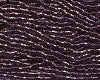 11/0 Czech Seed Beads, 1 Hank - Purple Silver Lined
