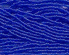 11/0 Czech Seed Beads, 1 Hank - Blue Rainbow AB Transparent