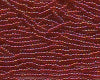 11/0 Czech Seed Beads, 1 Hank - Red Rainbow AB Transparent