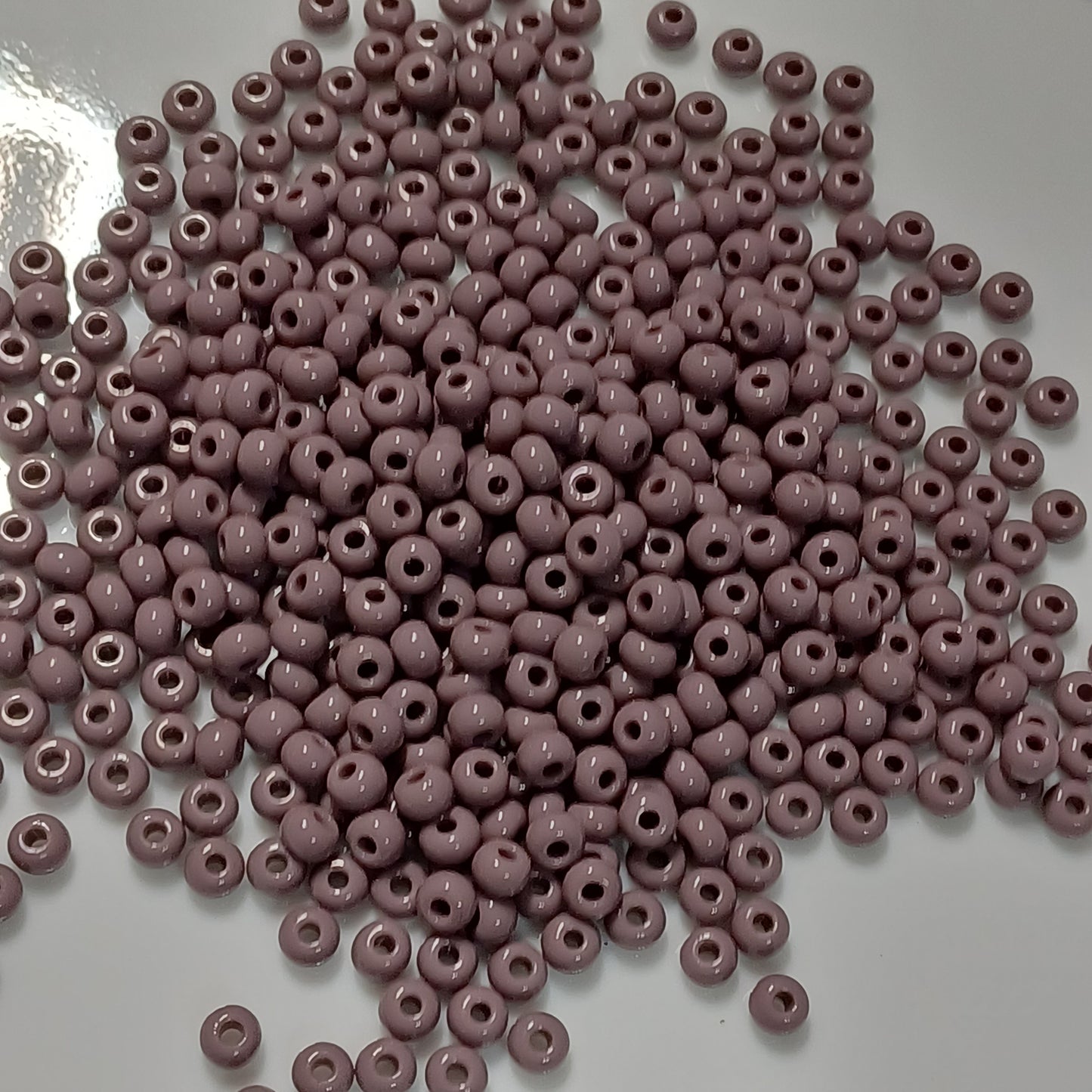 6/0 Pony Beads - Opaque Purple