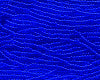 11/0 Czech Seed Beads, 1 Hank - Royal Blue Transparent