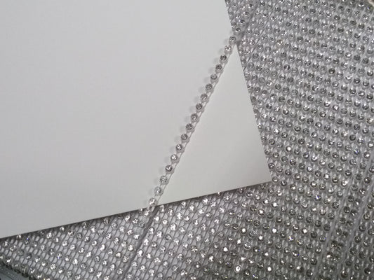 Crystal Rhinestones in Clear Banding - SS6